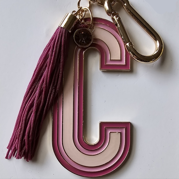 TIME and TRU Letter C Bag Charm - Picture 2 of 4
